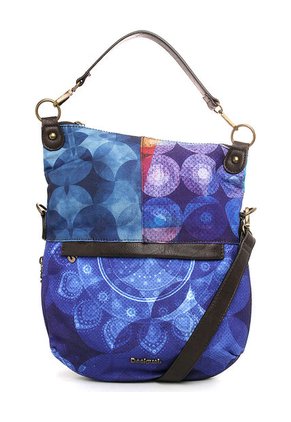 Bolso Azul-Negro Desigual