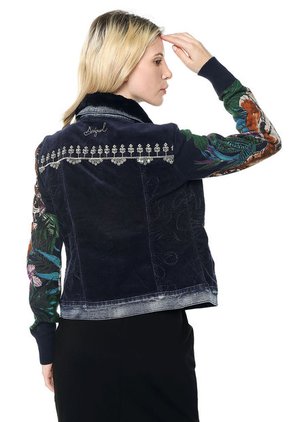 Chaqueta Azul-Multicolor Desigual