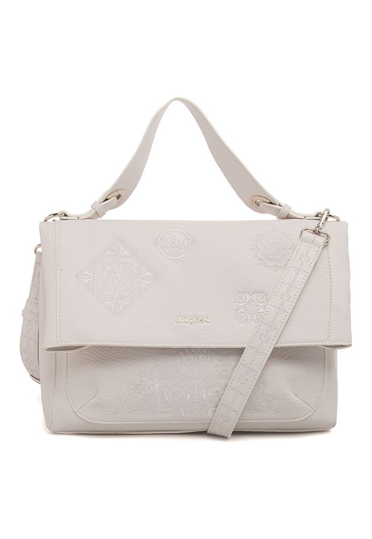bolso blanco desigual el corte ingles