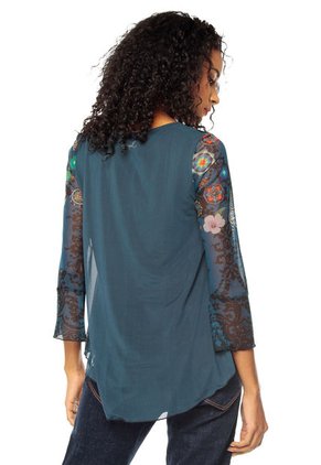 Blusa Azul Marino Desigual