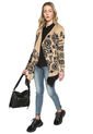 Cárdigan Camel-negro Desigual de Desigual