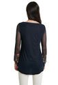 Blusa Azul-Multicolor Desigual de Desigual