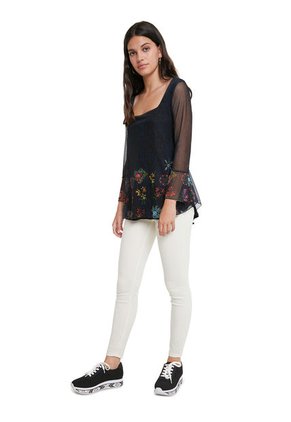 Blusa Azul-Multicolor Desigual