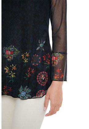 Blusa Azul-Multicolor Desigual