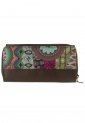 Billetera Desigual Flores Multicolor-Café de Desigual