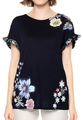 Blusa Azul Navy Desigual