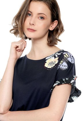 Blusa Azul Navy Desigual