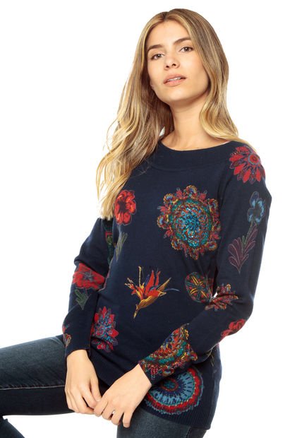 Saco Azul Desigual