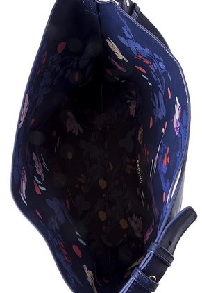 Bolso Blanco Hueso-Azul Navy Desigual