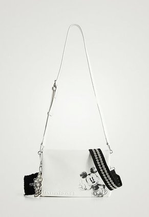 Bolso Blanco-Negro Desigual