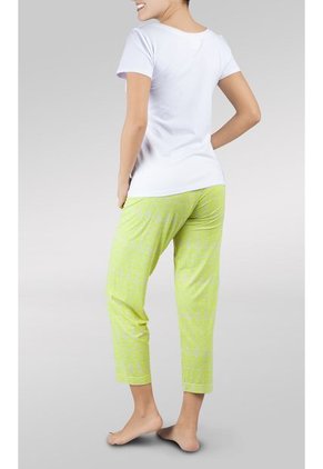 Pijama Di Mattina Ice Dream Amarillo-Blanco