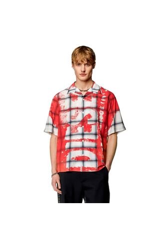 Diesel Camisa Manga Corta Para Hombre S-Nabil Diesel Diesel