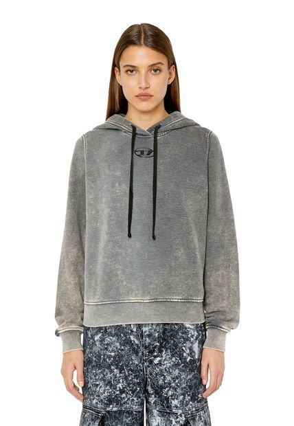 Diesel Buzo Hoodie Cerrado Para Mujer F-Reggy-Hood-G2 Diesel