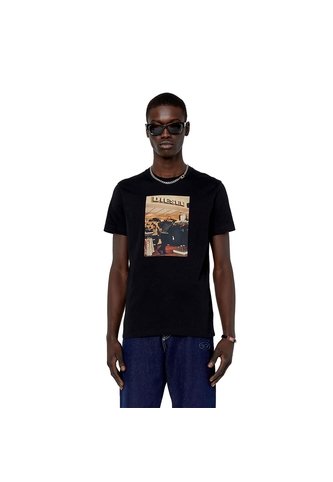 Diesel Camiseta Manga Corta Para Hombre T-Diegor-G8 Diesel Diesel