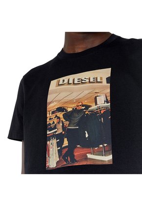 Diesel Camiseta Manga Corta Para Hombre T-Diegor-G8 Diesel