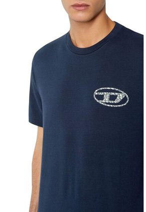 Diesel Camiseta Manga Corta Para Hombre T-Just-D-Mon Diesel