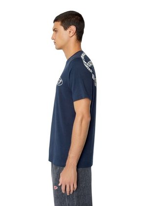 Diesel Camiseta Manga Corta Para Hombre T-Just-D-Mon Diesel