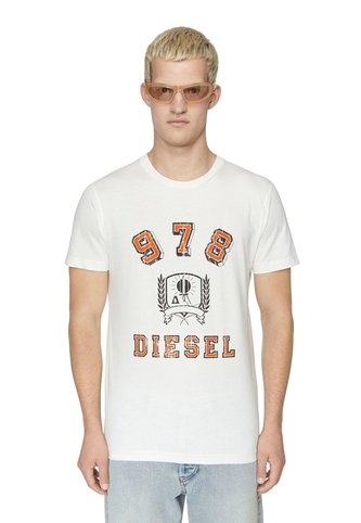 Diesel Camiseta Manga Corta Para Hombre T Diegor E11 257548 Diesel