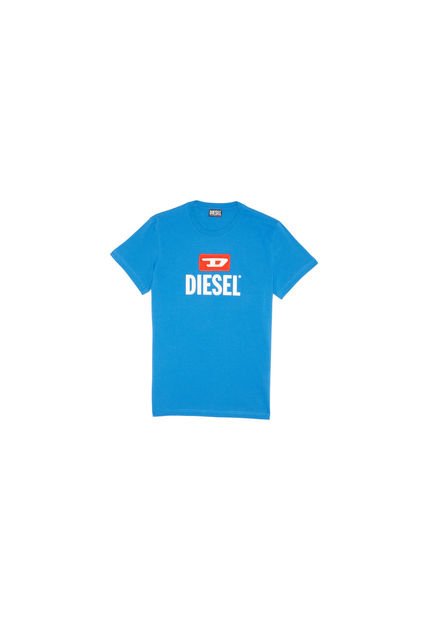 Diesel Camiseta Manga Corta Para Hombre T-Diego New D Logo Diesel