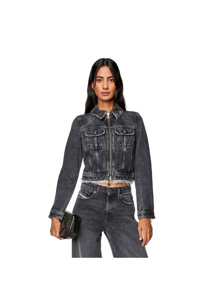 Diesel Chaqueta Denim Para Mujer De-Slimmy-Z-S Diesel