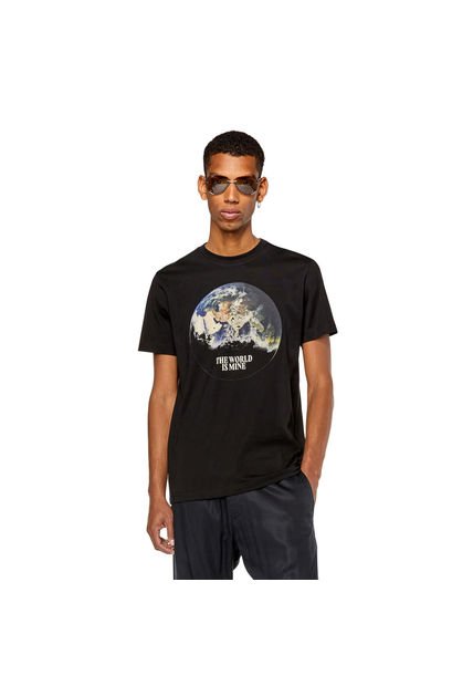 Diesel Camiseta Manga Corta Para Hombre T-Diegor-L4 Diesel