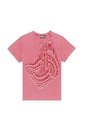 Diesel Camiseta Manga Corta Para Mujer T-Slidart Diesel de Diesel