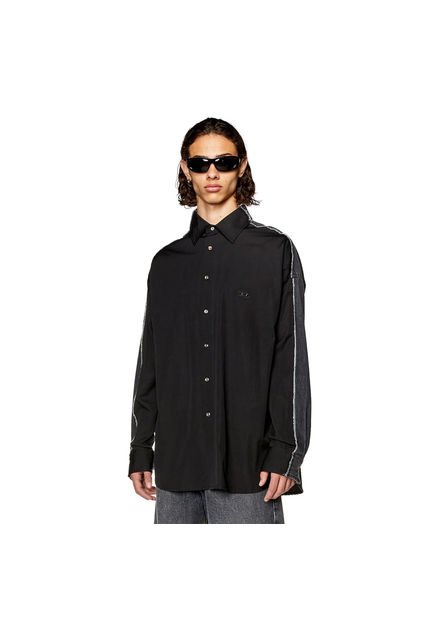 Diesel Camisa Manga Larga Para Hombre S-Warh Diesel