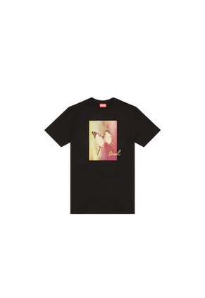 Diesel Camiseta Manga Corta Para Mujer T-Danny-L1 Diesel