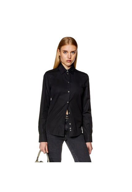 Diesel Camisa Manga Larga Para Mujer C-Gis Diesel