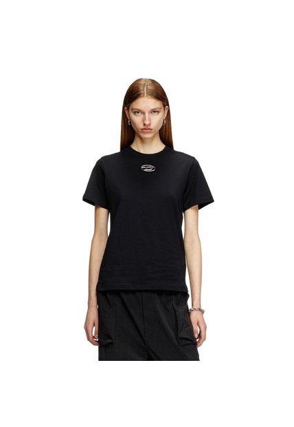 Diesel Camiseta Manga Corta Para Mujer T-Regs-Od-Q1 Diesel