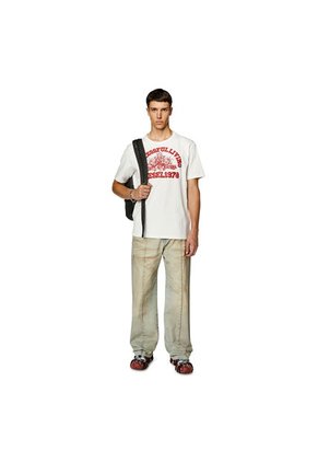 Diesel Camiseta Manga Corta Para Hombre T-Justil-N1 Diesel