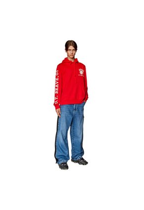 Diesel Buzo Cerrado Para Hombre S-Ginn-Hood-K21 Diesel