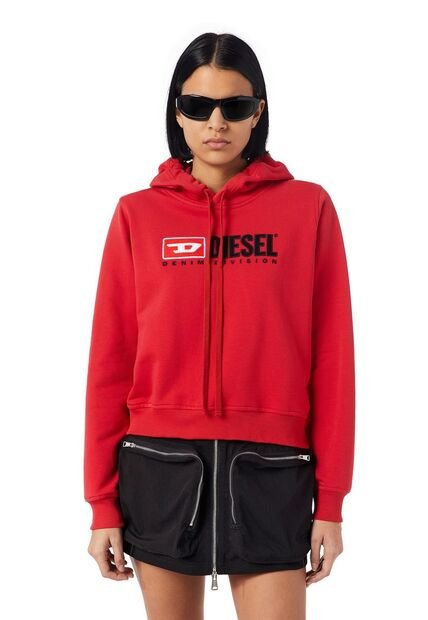 Diesel Buzo Hoodie Cerrado Para Mujer F-Reggy-Hood-Div Diesel