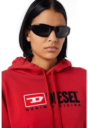 Diesel Buzo Hoodie Cerrado Para Mujer F-Reggy-Hood-Div Diesel