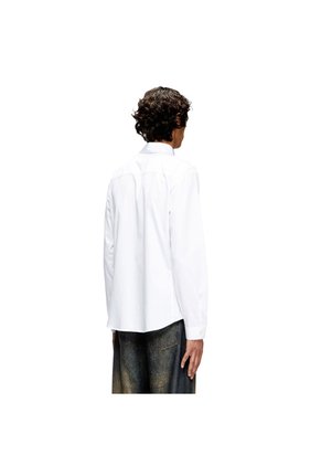 Diesel Camisa Manga Larga Para Hombre S-Fitty-Qfav Shirt Diesel