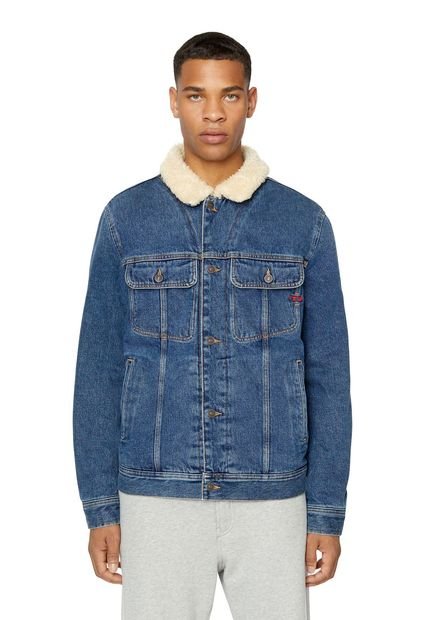 Diesel Chaqueta Denim Para Hombre D Barcy T 50659