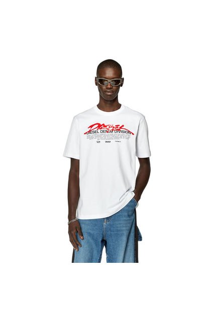 Diesel Camiseta Manga Corta Para Hombre T-Just-L3 Diesel