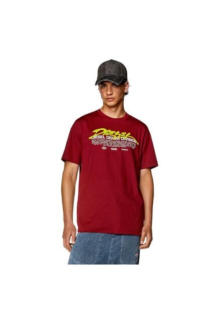 Diesel Camiseta Manga Corta Para Hombre T-Just-L3 Diesel