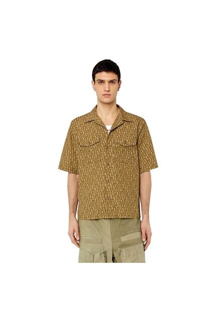 Diesel Camisa Manga Larga Para Hombre S-Mac-Mon Diesel