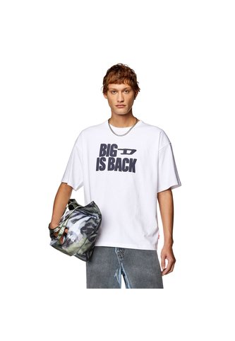 Diesel Camiseta Manga Corta Para Hombre T-Boxt-Back Diesel Diesel