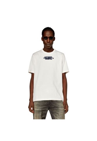 Diesel Camiseta Manga Corta Para Hombre T-Just-Slits-N6 Camiseta Diesel Diesel