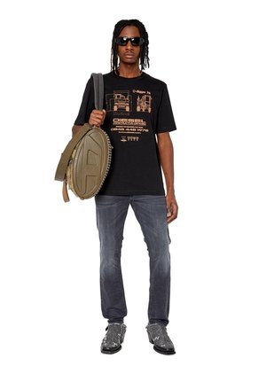 Diesel Camiseta Manga Corta Para Hombre T Just Slits G1 288043