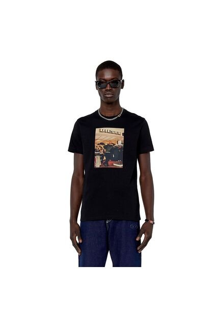 Diesel Camiseta Manga Corta Para Hombre T-Diegor-G8 Diesel