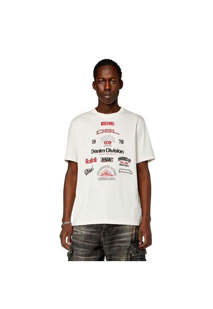 Diesel Camiseta Manga Corta Para Hombre T-Just-N14 Diesel