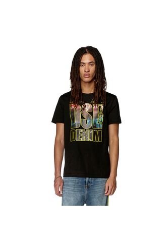 Diesel Camiseta Manga Corta Para Hombre T-Diegor-L7 Diesel Diesel