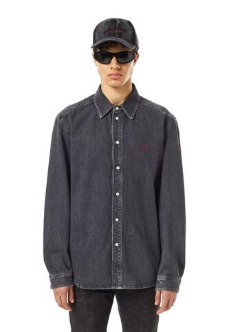Diesel Camisa Manga Larga Para Hombre D-Simply Diesel Diesel
