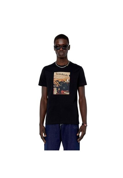 Diesel Camiseta Manga Corta Para Hombre T-Diegor-G8 Diesel
