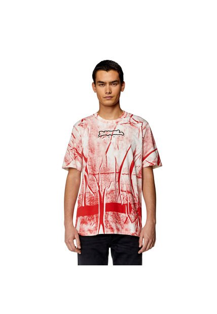 Diesel Camiseta Manga Corta Para Hombre T-Just-N3 Camiseta Diesel