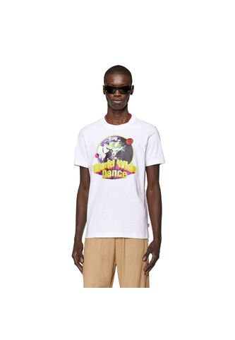 Diesel Camiseta Manga Corta Para Hombre T-Just-L20 Diesel Diesel