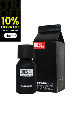 Perfume Plus Black 75 Ml Mujer Diesel